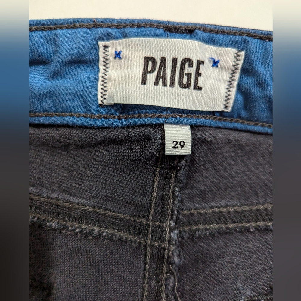 Paige Hoxton Women's Ultra Skinny Dark Wash High-rise Jeans Size 29/8 *GUC